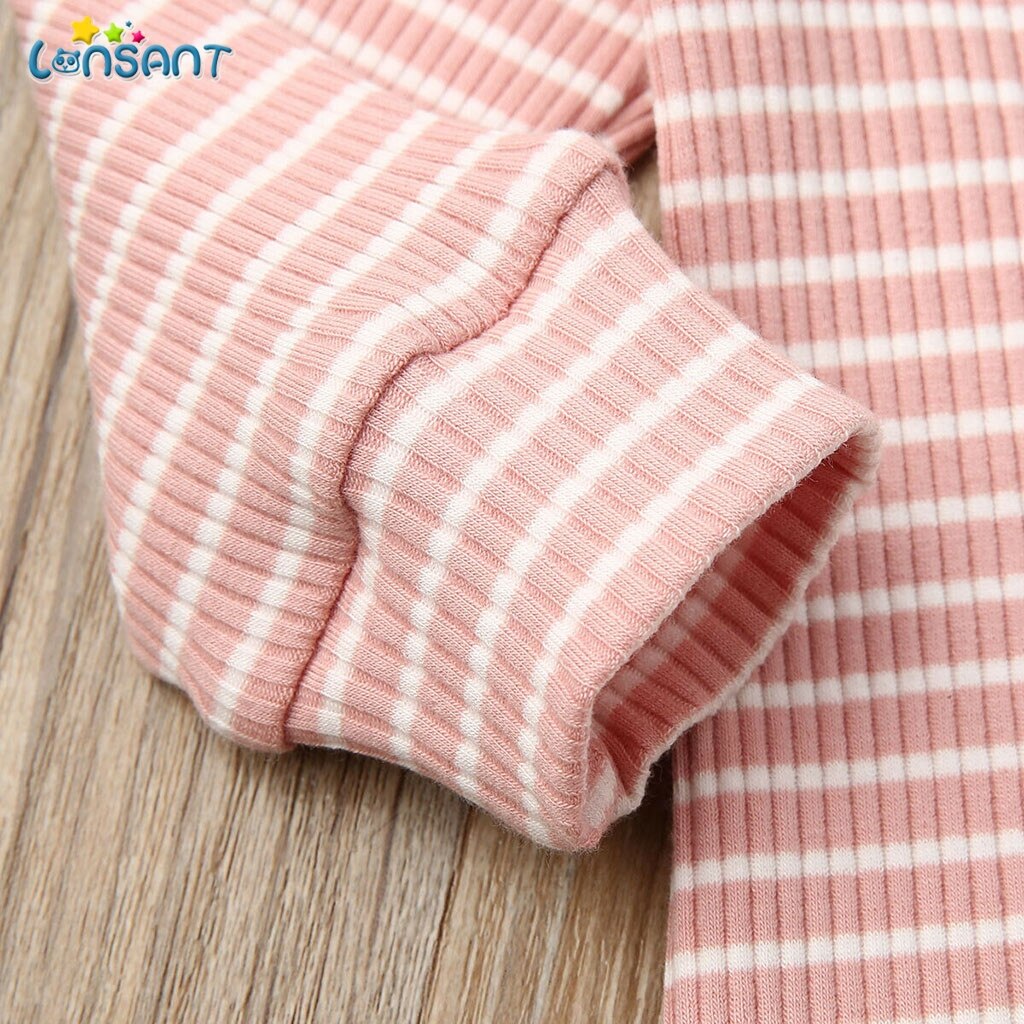 Lonsant 2019 novo babes roupas recém-nascidos de uma peça com capuz macacão manga comprida primavera bebê meninas meninos ternos do corpo macacão n30
