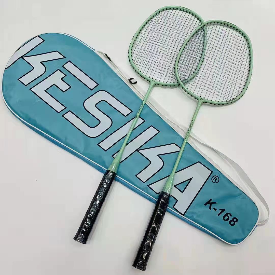 2pcs Badminton Rackets Set Family Couples Double Badminton Racquet Carbon Lightweightt Playing Badminton -40