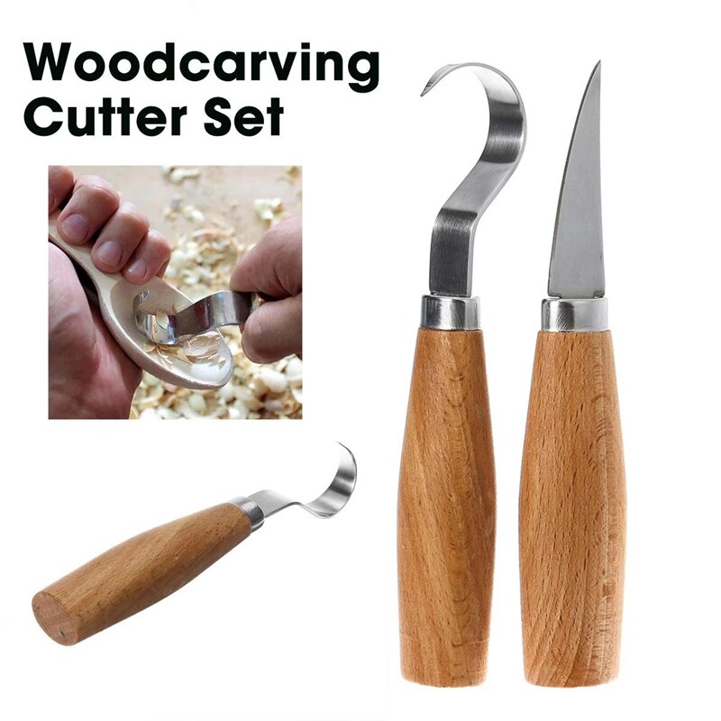 1 piece carving knife wood carving chisel woodworking tool tool set wood carving carving peeling spoon hook wood carving tool