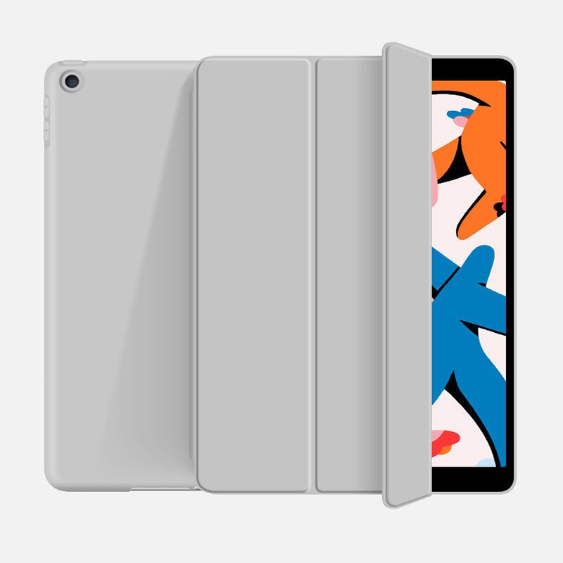 For IPad 10.2 Inch 9th Generation Case Model A2602 A2603 A2604 A2605 9th iPad 10.2 inch 9th Gen Cases Cover accessories: GRAY