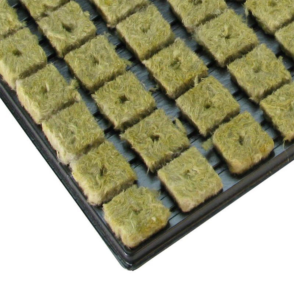 Gartenarbeit Lieferungen Felsen Wolle Seedlingblock Garten Steinwolle Soilless Kindergarten Topf Pflanzen Felsen Wolle Substrat 36x36x40MM: Ursprünglich Titel