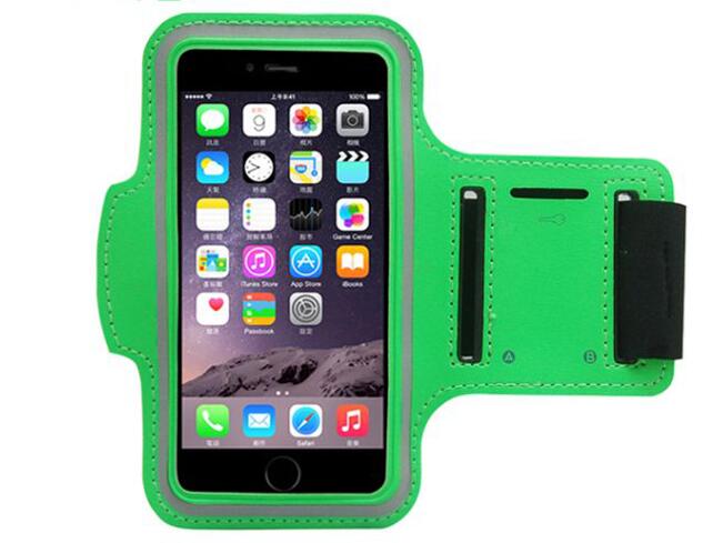 Sport Workout Running Arm Band Holder Belt Case For Xiaomi Redmi Note 8T 8 7 6 5 4 4X Pro 5A Mix 2 2S 3 Note 3 2 Mi Note 10 Pro: Green