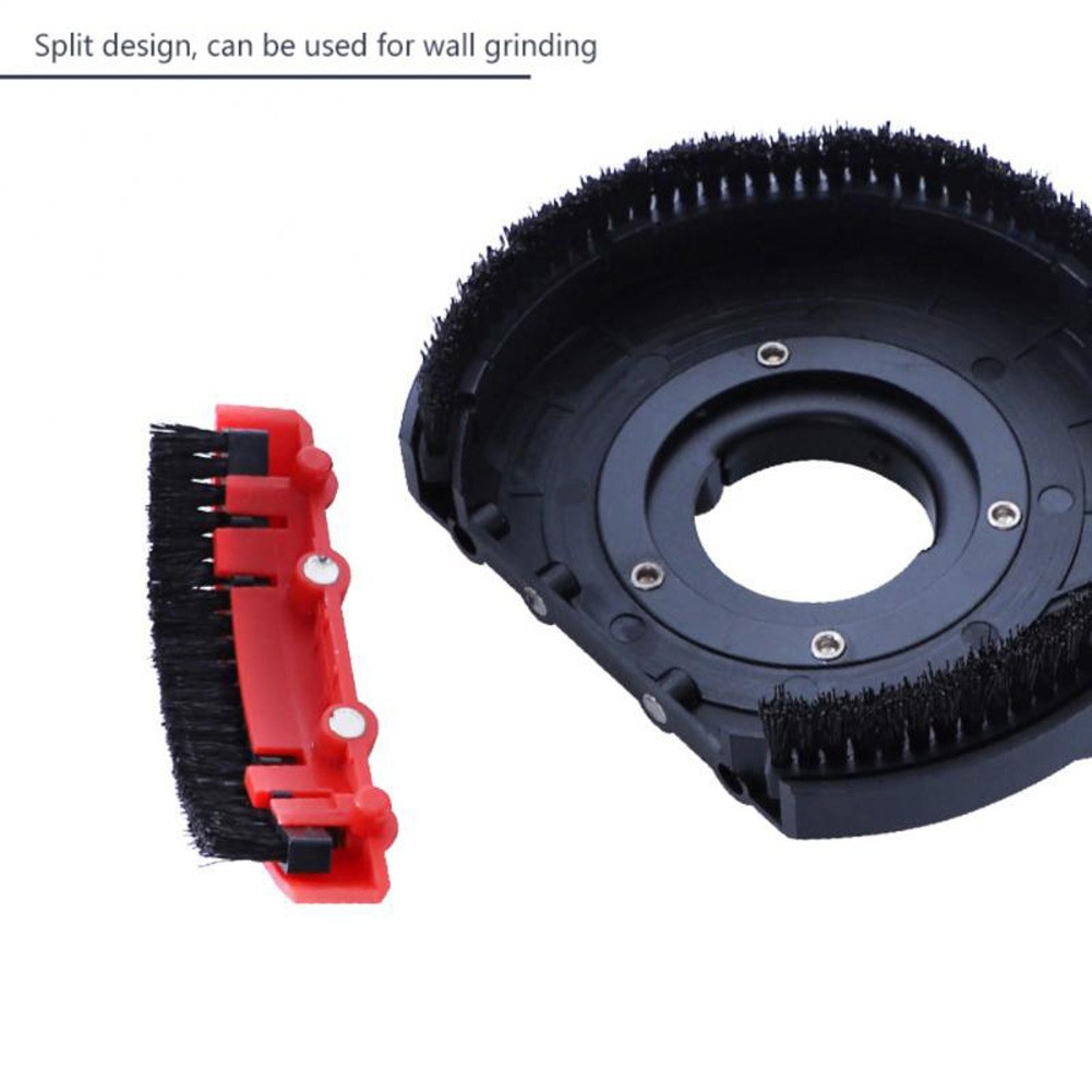 Premium Universal Surface Cutting Dust Shroud For Angle Grinder Built-in Tight Bristles Dust Collector Attachment Cover Tools