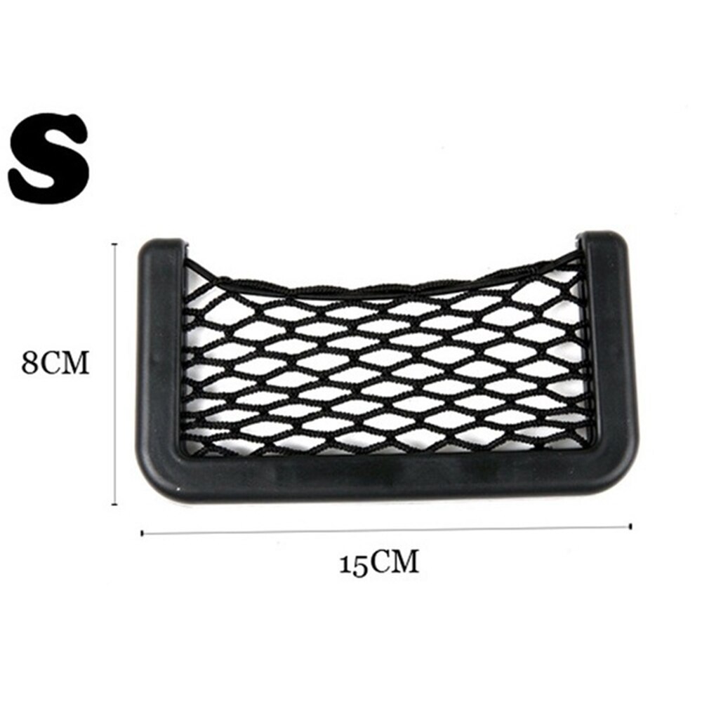 Bolsa de red de coche del sostenedor del teléfono de almacenamiento de bolsillo para DACIA SANDERO STEPWAY Dokker Logan Duster Lodgy
