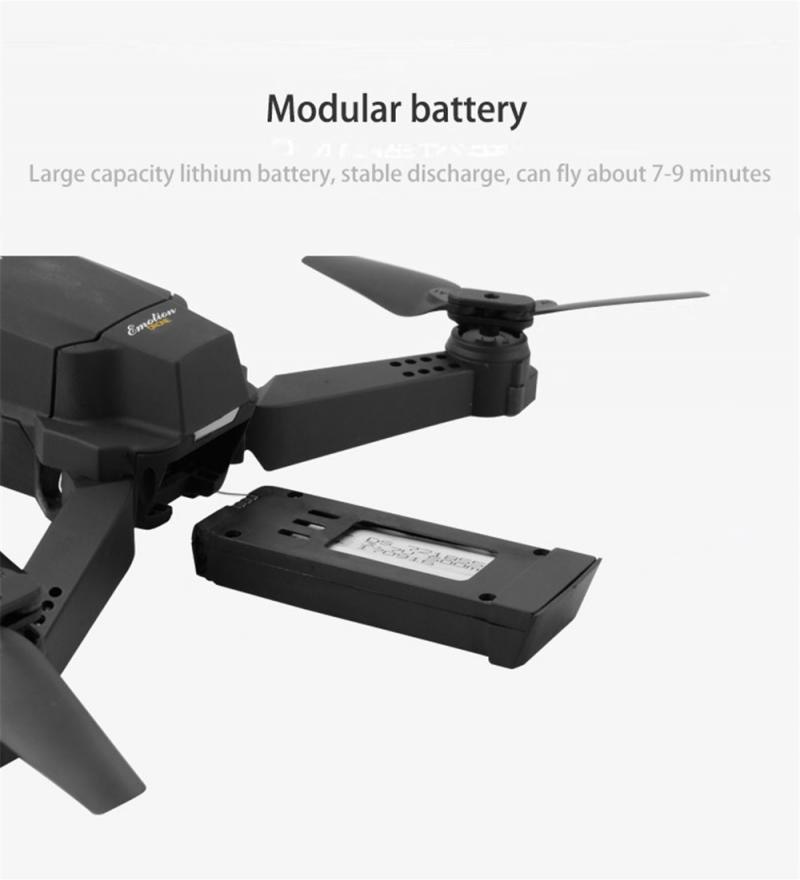Barn voksen drone drone x pro wifi fpv 720p/1080p/4k hd kamera 3 batteri sammenklappelig selfie hd luftfotografering legetøj