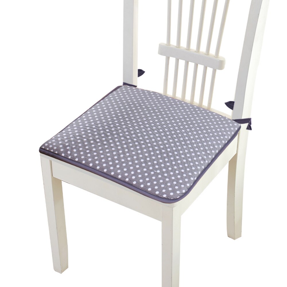 Urijk-coussin de siège antidérapant | Coussin de canapé, couleur Pure, coussin de siège carré, coussin de chaise, oreiller doux, imprimé en feuilles, pour Padchair, 40x40cm