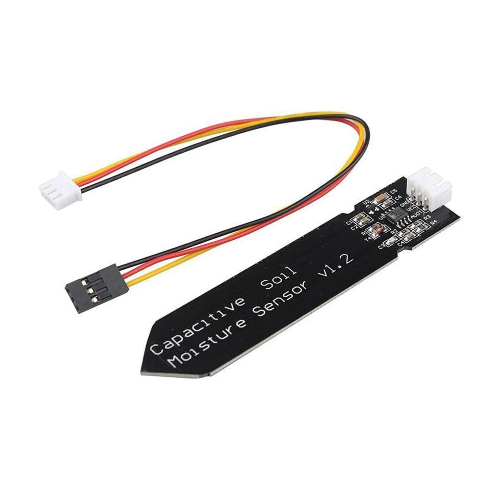 1Pc Capacitieve Bodemvochtsensor Module Corrosie Brede Capacitieve V1.2 Breed Voltage Draad Slip Met Spanning Q1V6