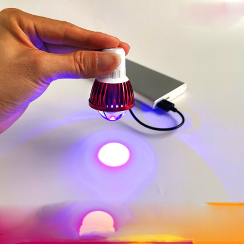 Lampe à polymérisation à colle UV USB, lumière ultraviolette super concentrée, source de lumière ponctuelle sans ombre, lumière de polymérisation de précision