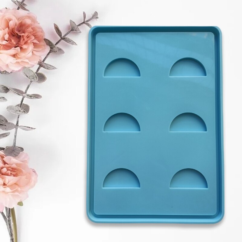 Eyelash Tray Silicone Mould DIY Handmade Crafts Jewelry Storage Box Making Epoxy Resin Mold
