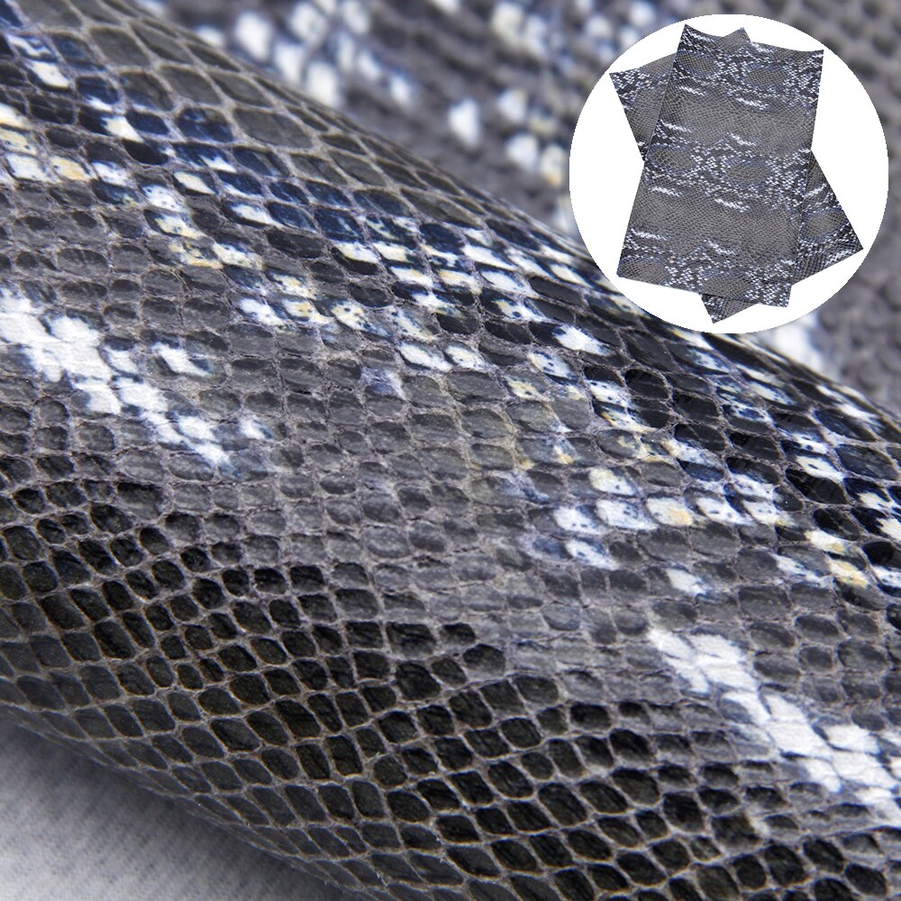 20*34cm Colorful Snake Patterns Faux Leather Fabric Sheets For Making Handmade Earrings Bows,1Yc9615: 1099769006