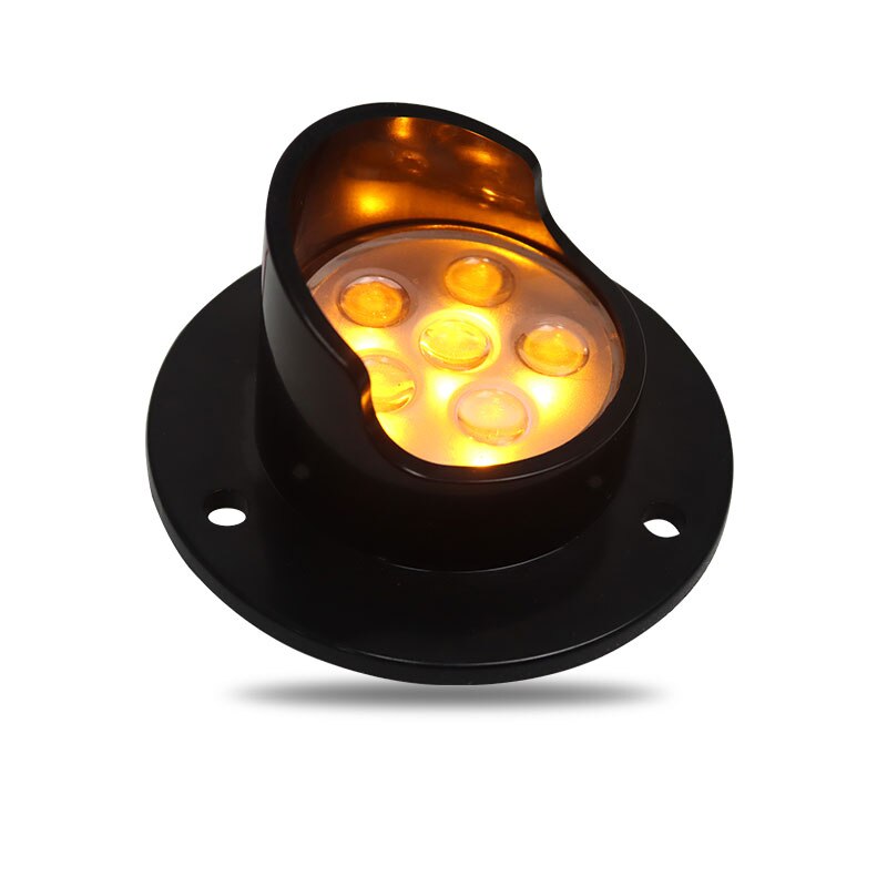 DC12V 50MM factory price amber LED pixel cluster for arrow boards traffic light parts