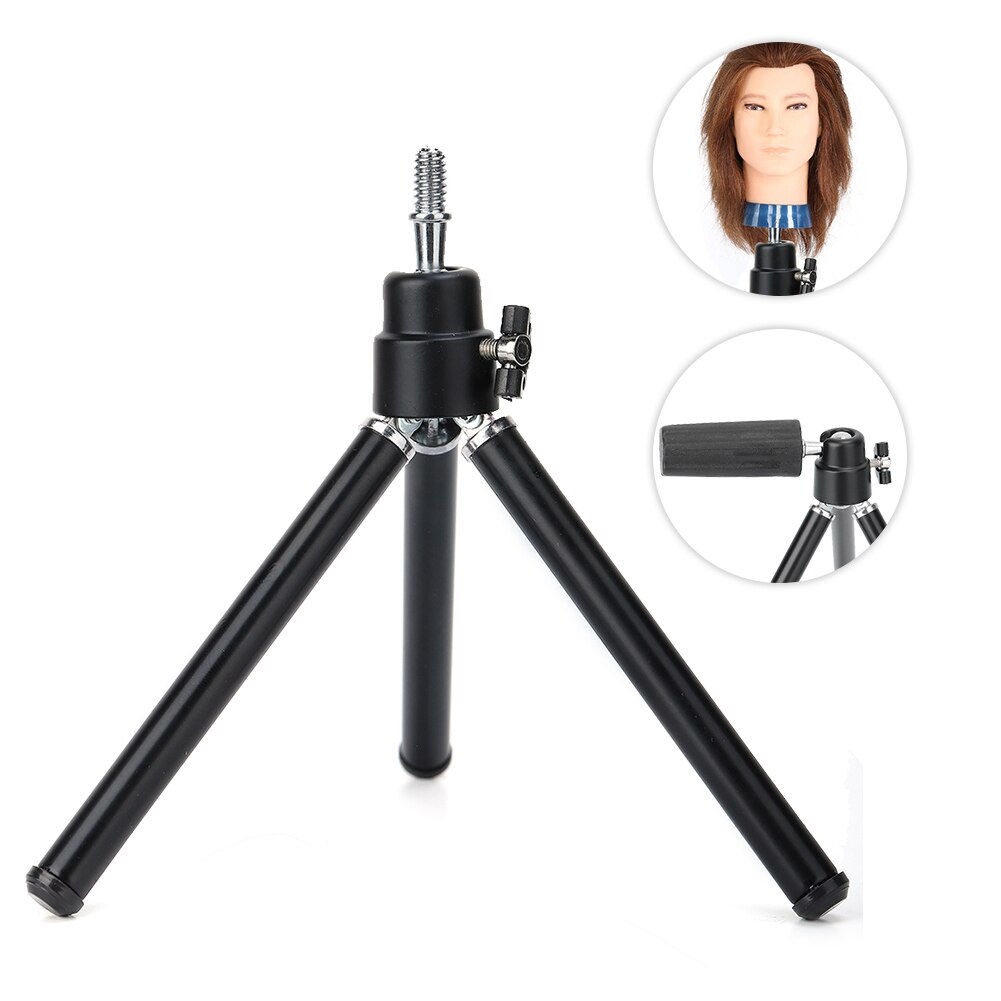 Mannequin Tripod Stand Adjustable Salon Model Hairdressing Training