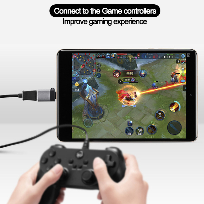 4 juegos de cable tipo C a Micro usb tipo C a USB 3,0, adaptador OTG, Cable de carga para MacbookPro, Xiaomi, Huawei, Samsung, cargador de teléfono