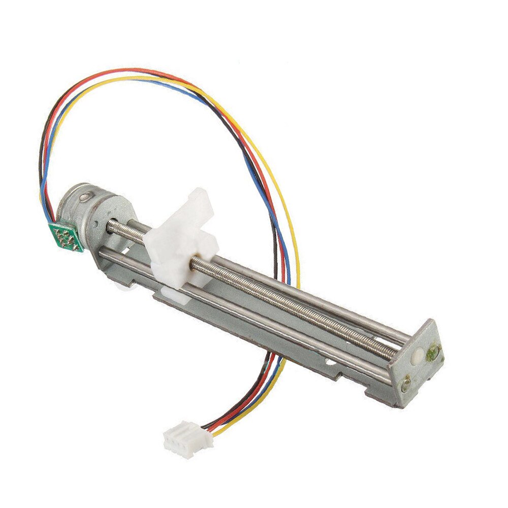 90mm Linear Screw Slider Stepper Motor 5V 2-phase 4-wire Pull Push Rod Actuator