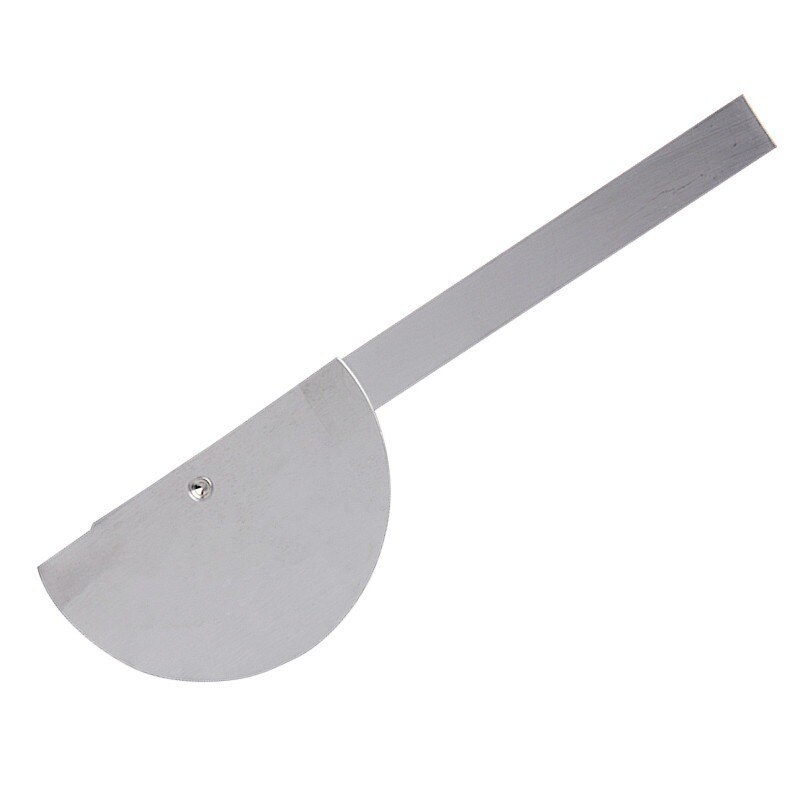 140mm 180 Degree Adjustable Protractor Stainless Steel Measuring Tool for Woodworking