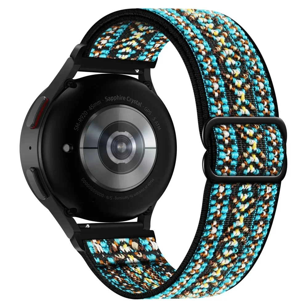 20 x 22mm rem til suunto 5 / 9 peak pro dlc-rem suunto race s/vertical/ocean smartwatch-armbånd flettet nylonrem korrea: Lyserød / 14mm