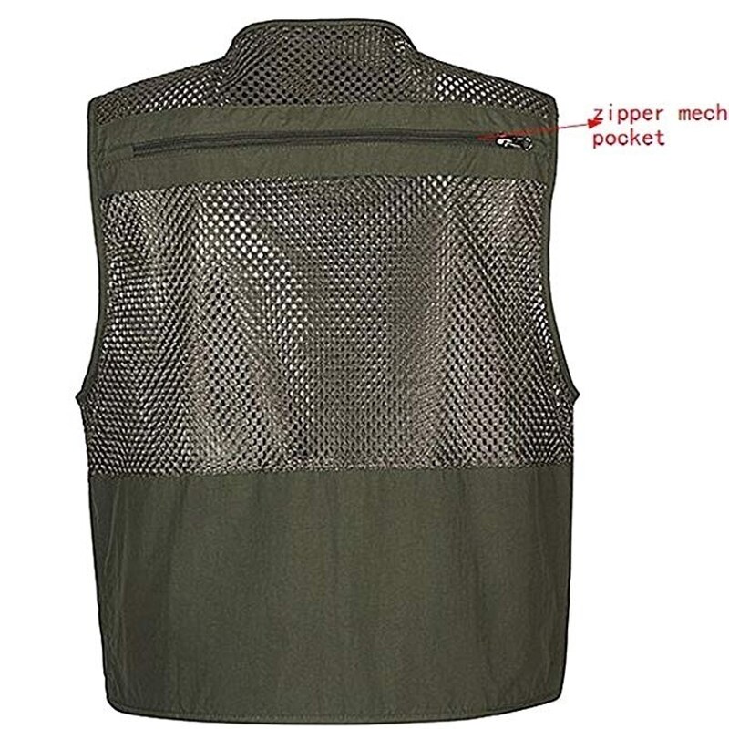 Fishing Vest Photography Travel Vest Breathable Fishing Jacket