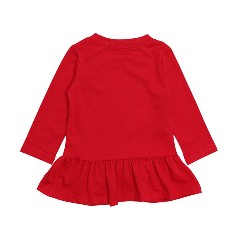 Rorychen-Camiseta de manga larga para niños recién nacidos, ropa cálida de algodón, estilo rojo, 4-24 meses