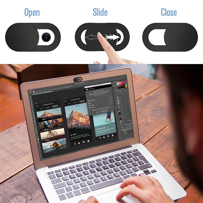 WebCam Cover Shutter Magnet Slider Mobile Phone Privacy Sticker for IPhone Web Laptop Tablet Camera Mobile Phone Privacy Sticker