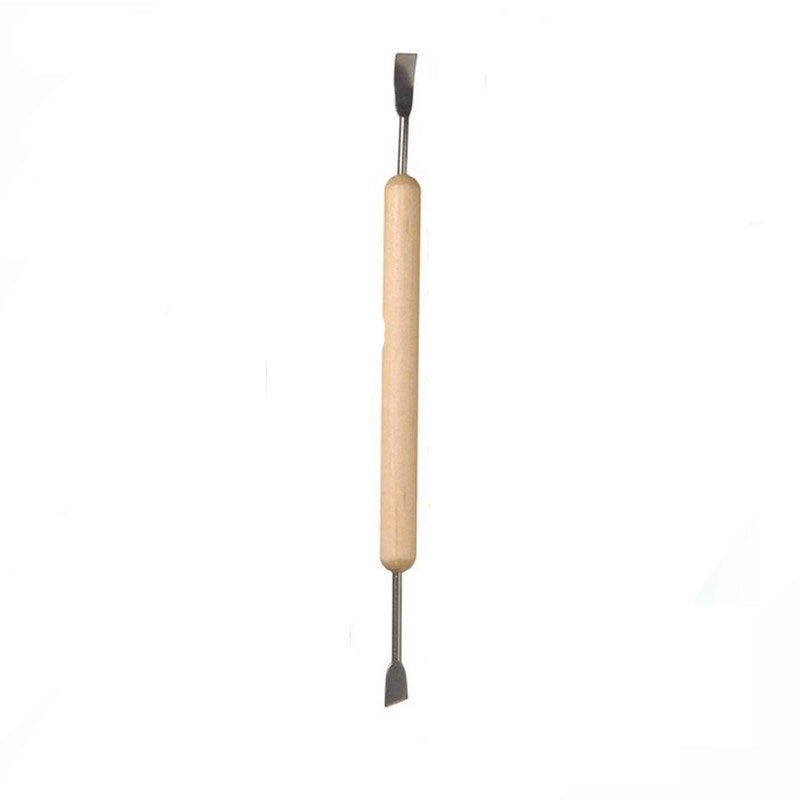 Sculpting Tool Pottery Tools Wood Handle Pottery Set Wax Carving Sculpt Smoothing Polymer Shapers Pottery Clay Ceramic Tool: H