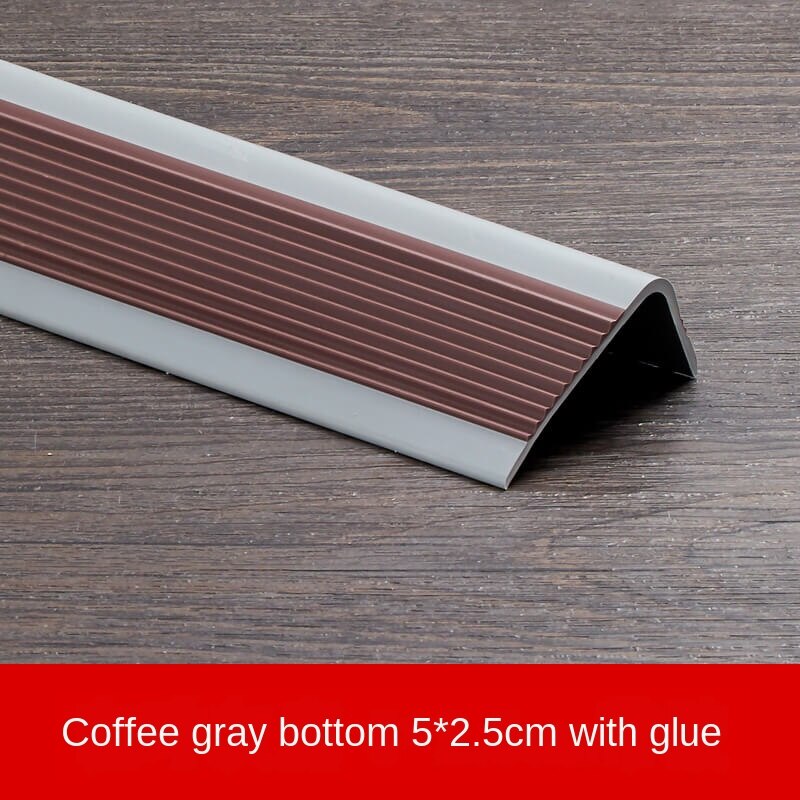 Trappor halkskridande steg självhäftande dagis marmortrappor klistra in golvlager hörn pvc kantlist cn (ursprung) trafik: Blåst 5 x 2.5cm