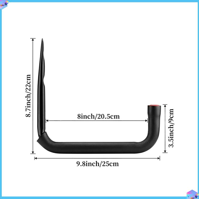 A43T 2X Kayak Racks Heavy Duty Wall Mounted Kayak Storage Hooks Kayak Storage Hangers For Canoe Kayak Garage Paddle Board