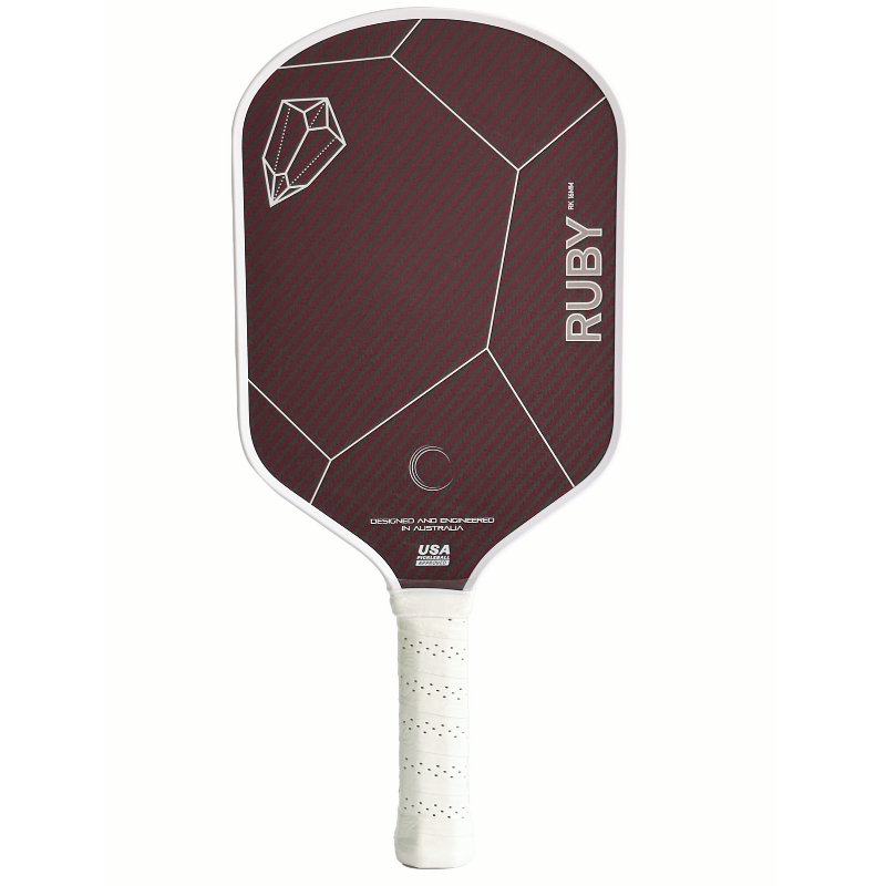 RUBY Kevlar Pickleball Paddle Polymer Honeycomb Core 16 MM Perfect for Control and Top Spin&Slicing Balanced Power and Control: Default Title