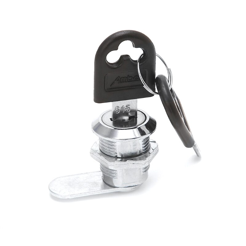 10-30mm Cam Lock Filing Cabinet Post Mailbox Drawer Cupboard Locker 2 Key 6XDD
