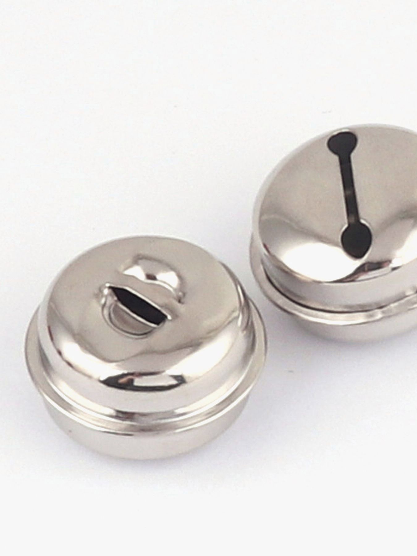 Silver Jingle Bells Kerst Klokken Decoratieve Bells Geluid Klokken Bulk Jingle Bells Charm Hangers Sieraden Maken Bevindingen 28Mm