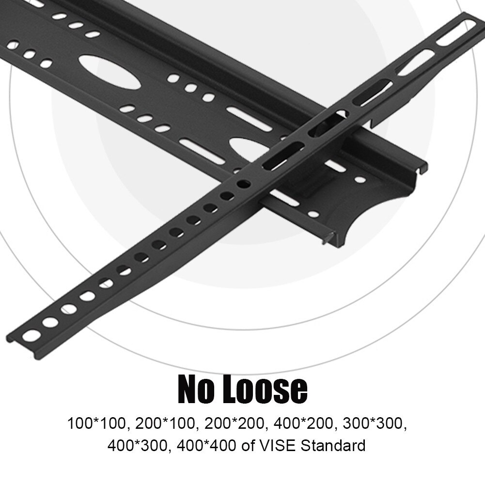 Tv väggfäste maxad belastning 50kg inte löst för 30/32/42/55/60 tum lcd/led tv-hållare stöd bildskärmsfäste enkel installation
