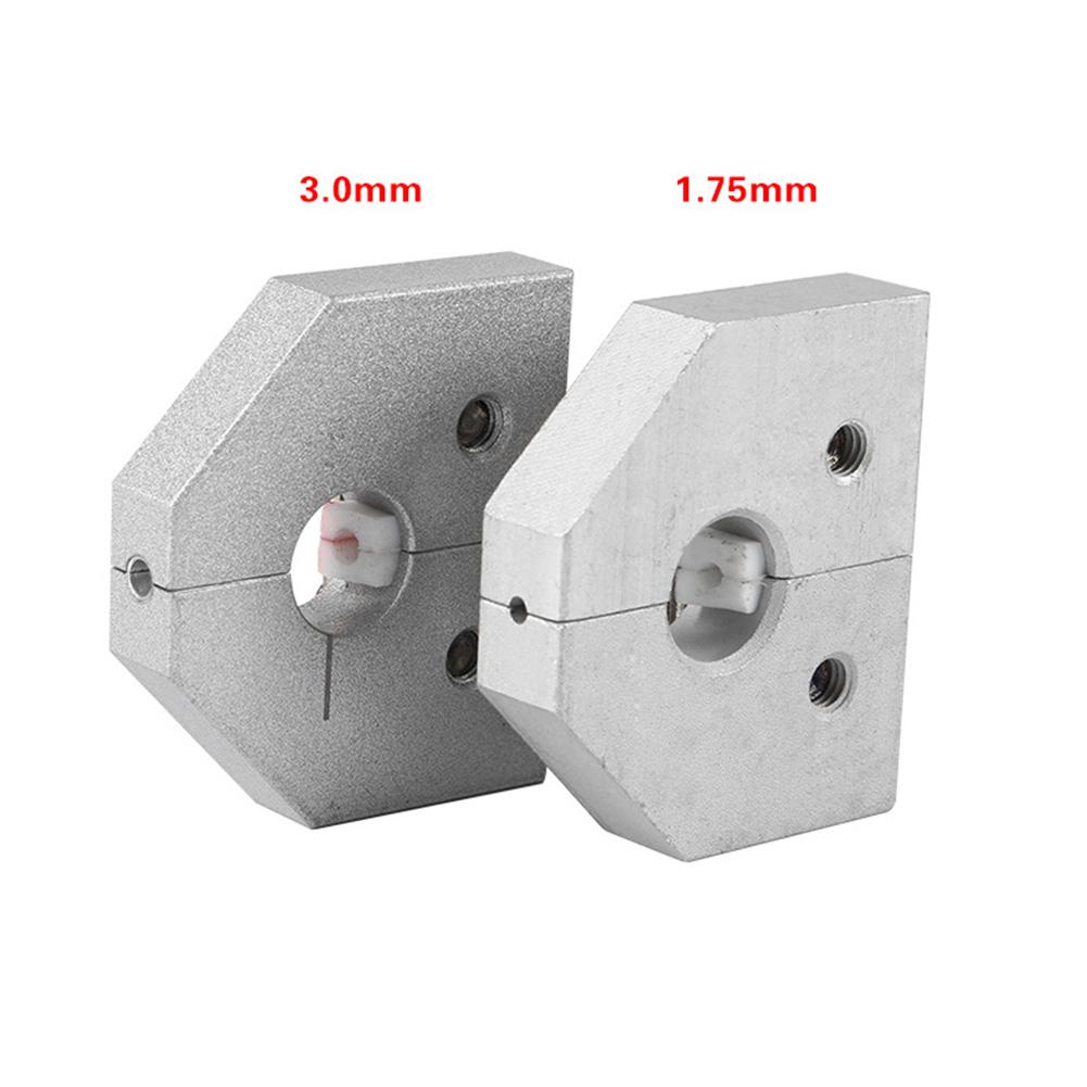 Connecteur de Filament de Machine de soudure d'imprimante du trèfle d'abeille 3D Compatible avec le connecteur en aluminium d'abs PLA PETG pour des consommables r57: 3.0mm