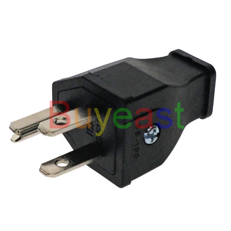 20 x NEMA 5-15P Plug US Grounded Power DIY Rewireable Plug 250V-15A