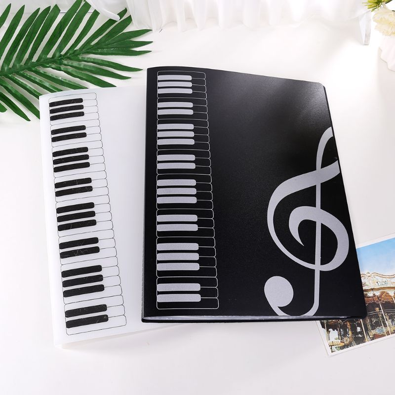 40 sider  a4 størrelse klavermusik partitur ark dokumentfil mappe opbevaring arrangør opbevaringsfil produkt  c26