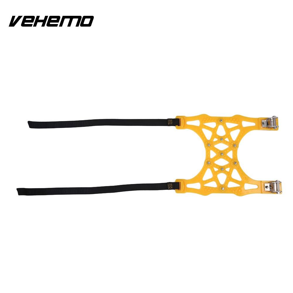 Met Wrench TPU Legering Automobiel Modder Ketting Universele Wiel Band Outdoor Accessoires Riem Auto Vrachtwagen Band Keten: yellow