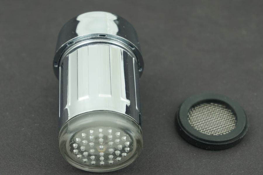 LED Light Glow Temperature Sensor For Kitchen Vessel Sink Mixer Faucet Water Tap