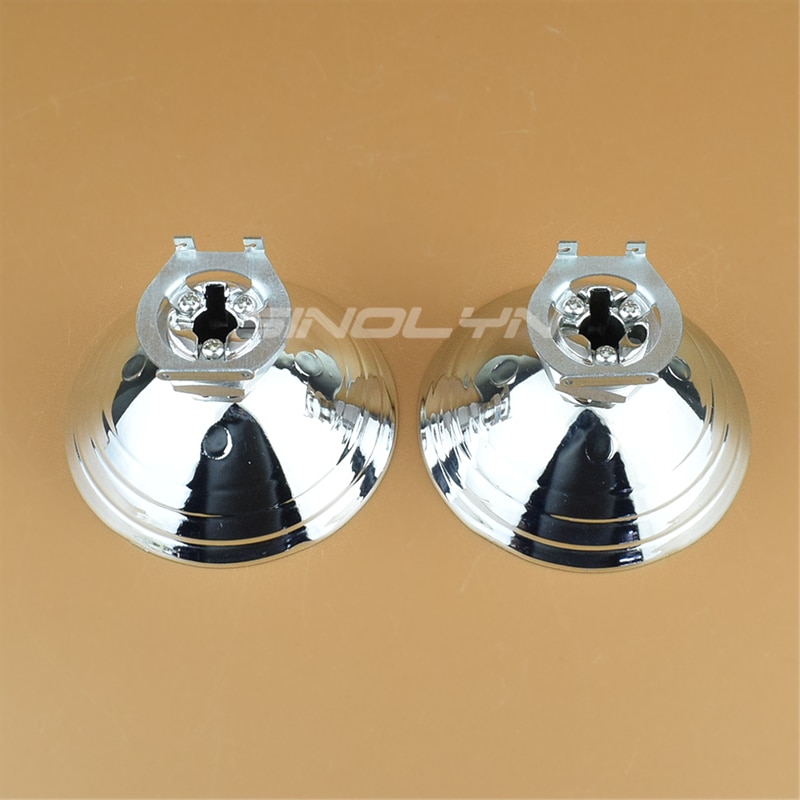 Sinolyn H7 Car Headlight Reflector High Beam A8 Reflect Bowl Heat Resisting 35W H1 HID Xenon Lamp Light Bulbs Accessories Tuning