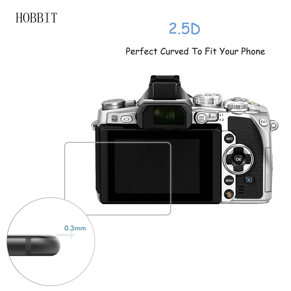 Pour Olympus OM-D E-M1 EM1 appareil photo numérique sans miroir 0.3mm 9H verre trempé transparent protecteur d'écran LCD anti-rayures Film
