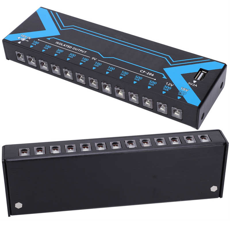 musical instruments Musical Accessories Effect Pedal 12 Outputs Short‑Circuit Protection Guitar Power Supply Accessories