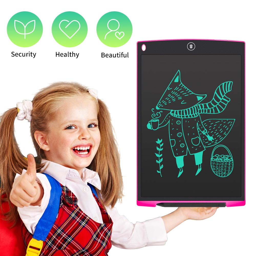 LCD drawing tablet 12 &quot; Digital Drawing Tablet, Writing Pads, Portable Electronic Whiteboard Tablet, Ultra-thin Board with Pen