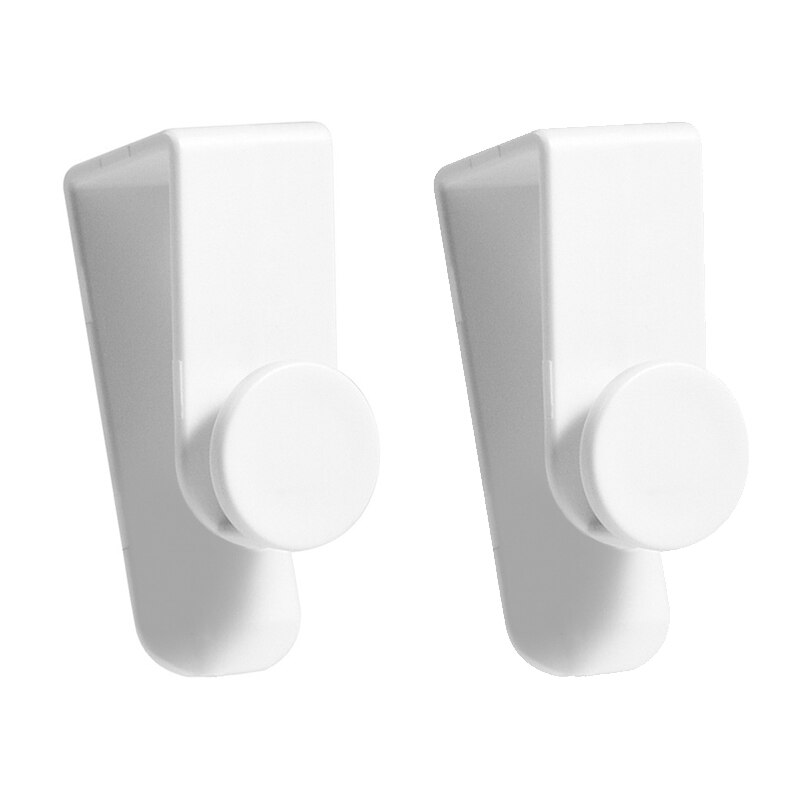 2Pcs Nahtlose Tragbaren Schrank Tür Haken für Haus Küche Badezimmer Kostenloser Stanzen Haken Multi-Funktionale Japanischen Stil: Default Title
