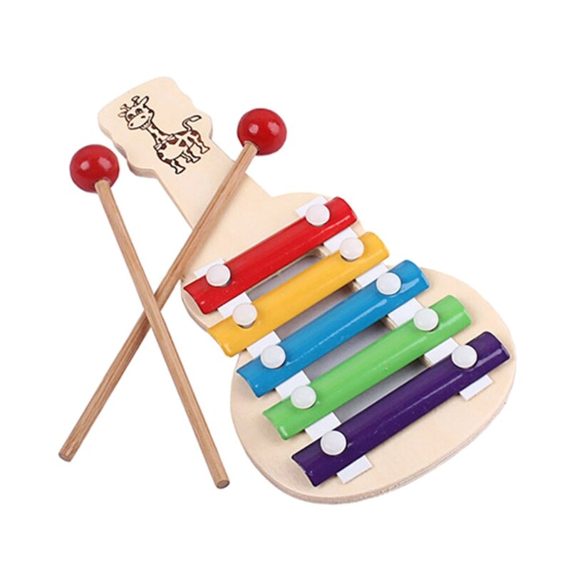 Kids Baby Musical Educatieve Animal Developmental Muziek Bell Speelgoed 5 Tone Grote Leren Instrument