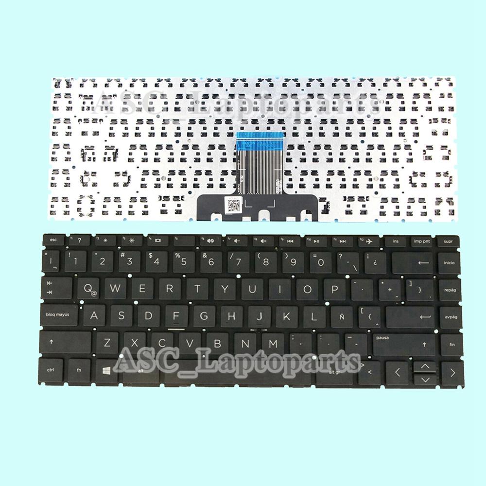 Latin Spanish Teclado Toetsenbord Voor Hp Pavilion X360 14-cd0000 14m-cd0000 14-cd0008la 14-cd0009la 14-cd0010la, Zwart: Latin Spanish