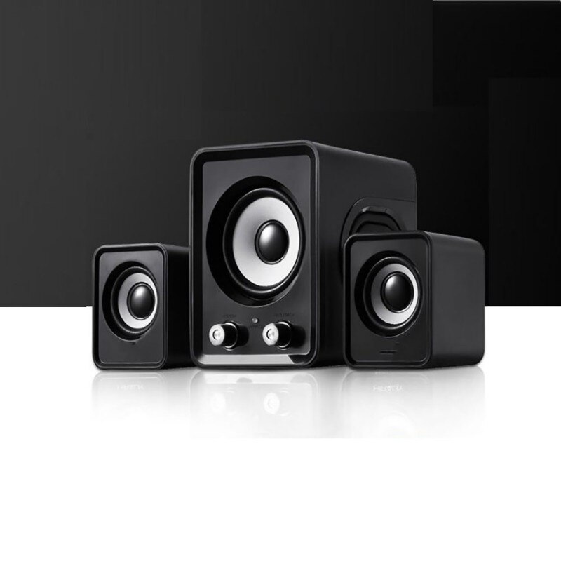 PC Speakers Stereo Geluid Multimedia USB Powered Voor Laptop En Computer