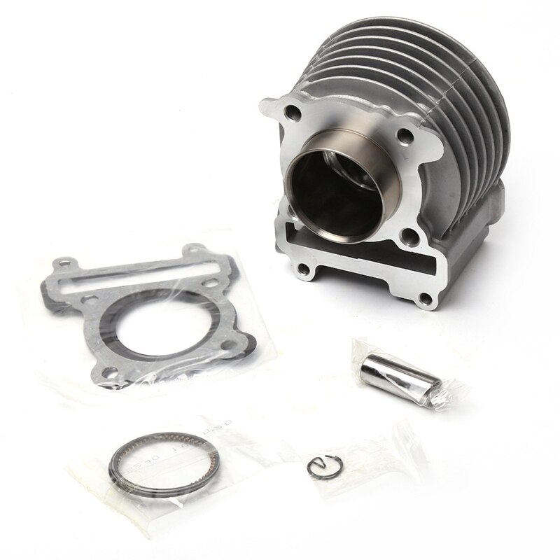Til yamaha bws  x 125 cygnus 125 52.4mm cylinder sæt med stempel cylinder blok pin cnc motorcykel scooter tilbehør