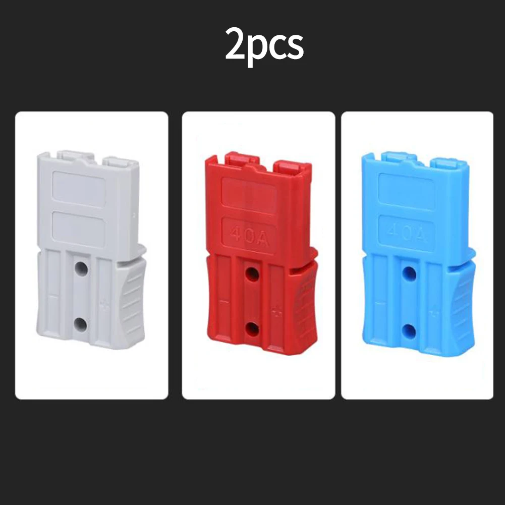 Stecker Ladung Stecker Stecker Terminal Gabelstapler Batterie Stecker 2P AC 600V Für Anderson 40A Anti Elektrische Auto Batterie stecker