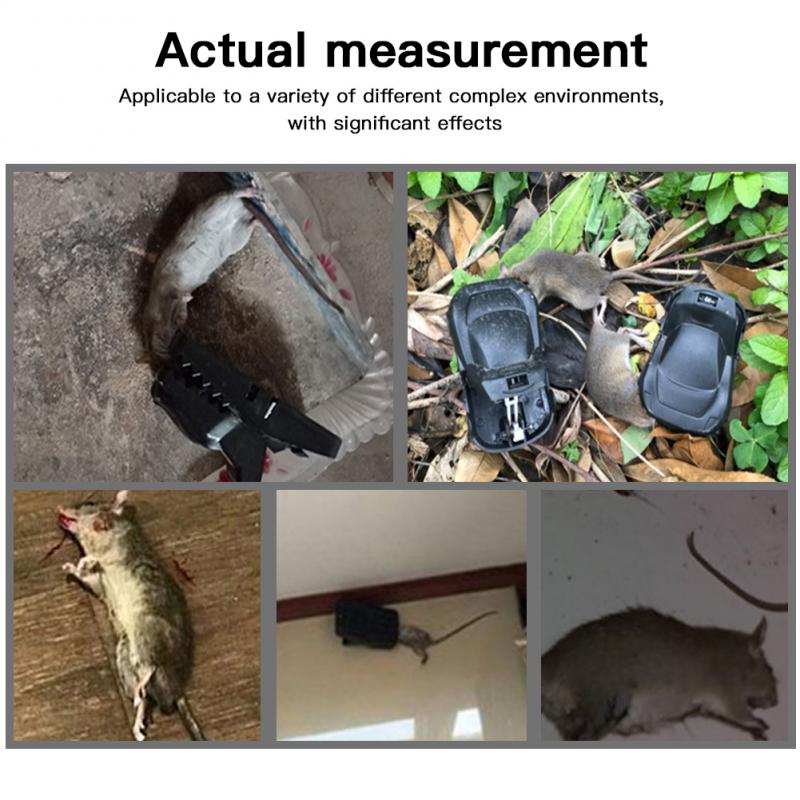 5/4/3/2/1Pack pièges à souris qui fonctionnent, pièges à souris puissants, piège à pression pour souris, pince à Rat pour souris sensible (durable-noir)