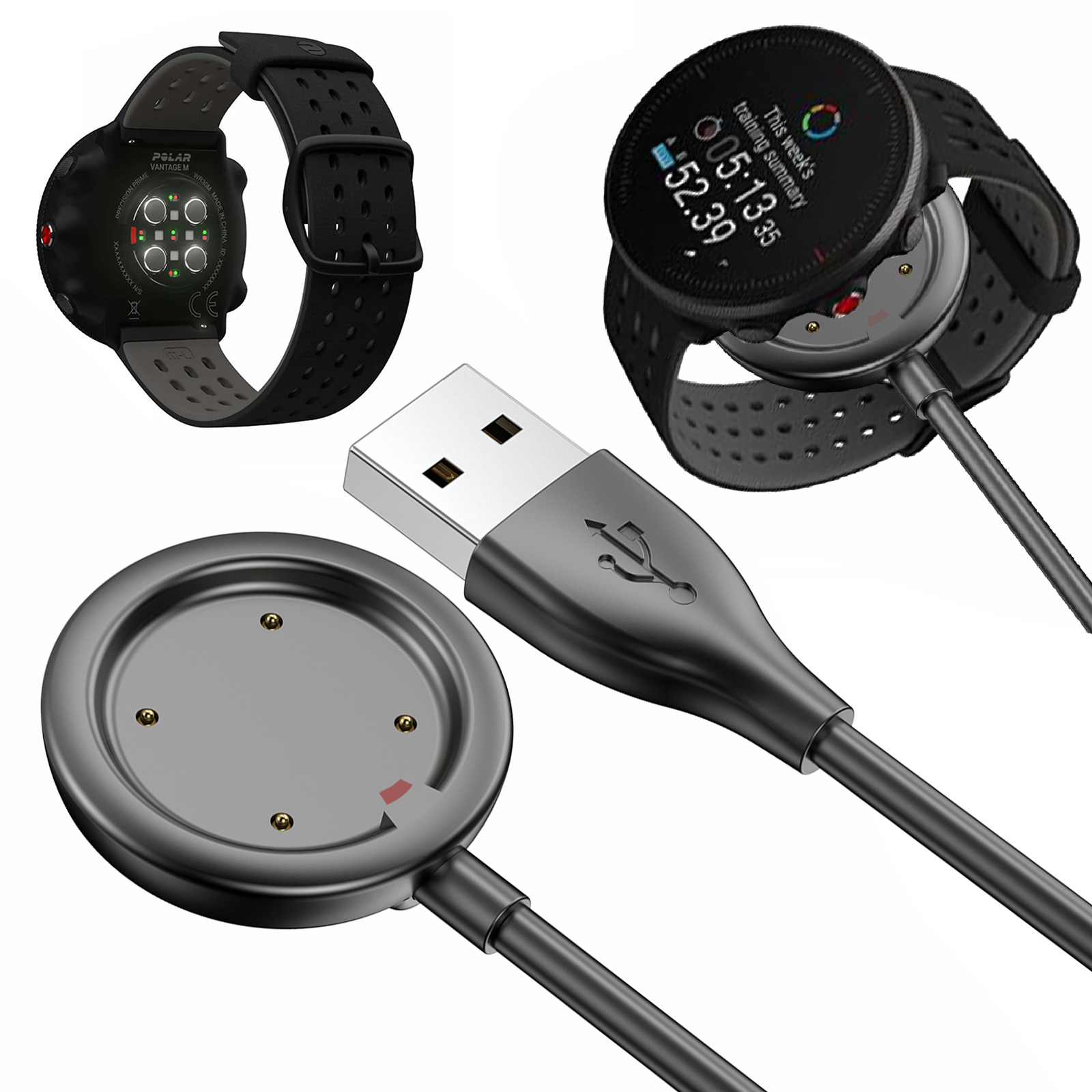 Kabel robić ładowania 3.3FT, zamienny kabel USB robić ładowarki, stacja dokująca robić ładowania dla polarny przewaga V/przewaga M/ polarny piasek X/zapalać