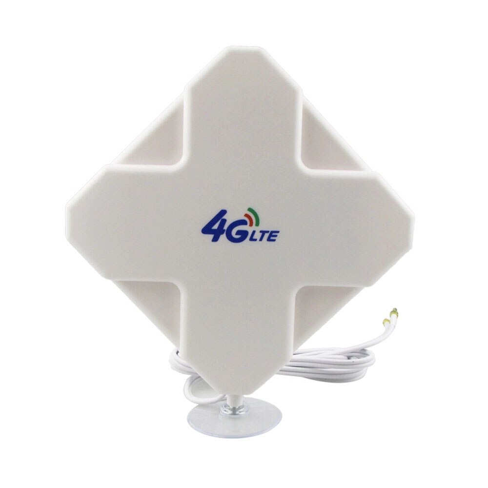 Hallo-gewinnen 3G 4G LTE draussen 28dBi gerichtet Breite Band MIMO Antenne 700-2700MHz 3 Meter RG174 Tafel Antenne