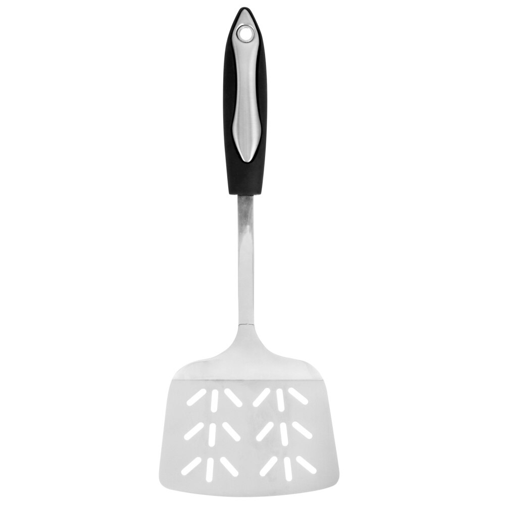 1Pc Rvs Spatel Praktische Pannenkoeken Schoppen Thuis Gebakken Schop: Silver Black
