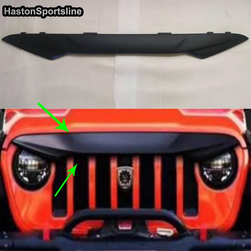 Voor Jeep Wrangler Jl Grille Trim Mat Zwart Grandado